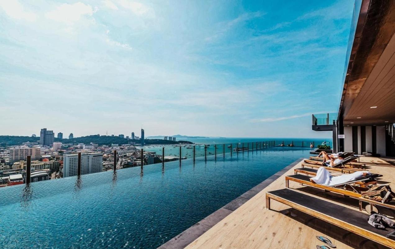 Апартаменти Great Location With Infinity Pool -Central Паттая Екстер'єр фото